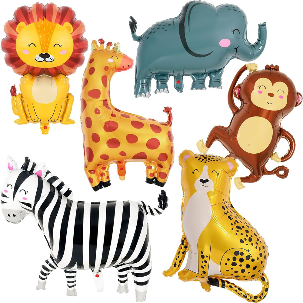 Wedding Zoo - 6 Pieces of Jungle Wild Animal