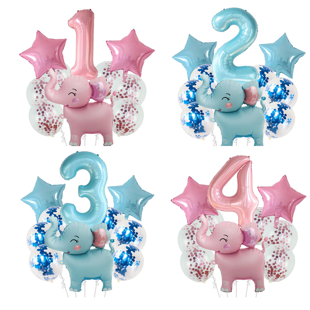 10pcs Wild Animal Balloons Cut - Wedding Zoo recension och pris