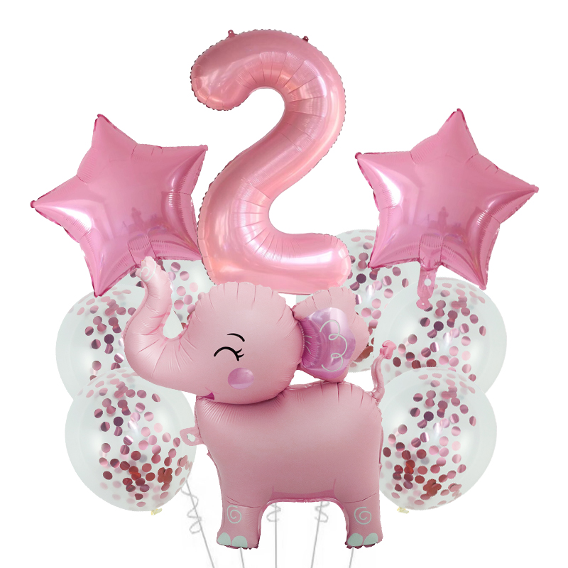 10pcs Wild Animal Balloons Cut - Wedding Zoo recension och pris