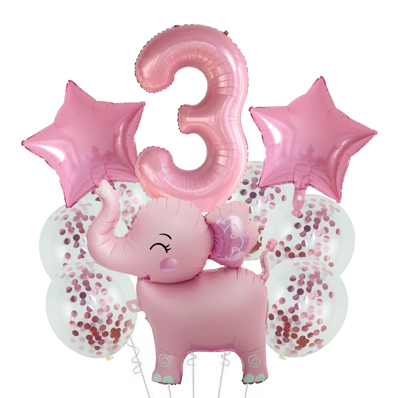 10pcs Wild Animal Balloons Cut - Wedding Zoo recension och pris