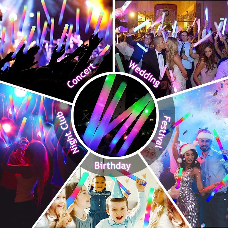 20/30/40/60/80/100/120Pcs RGB  - Wedding Supply In Bulk recension och pris