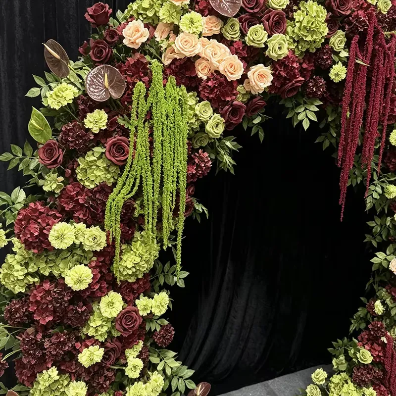 Burgundy Sage Green Trailing T - Wedding Arch Flower recension och pris