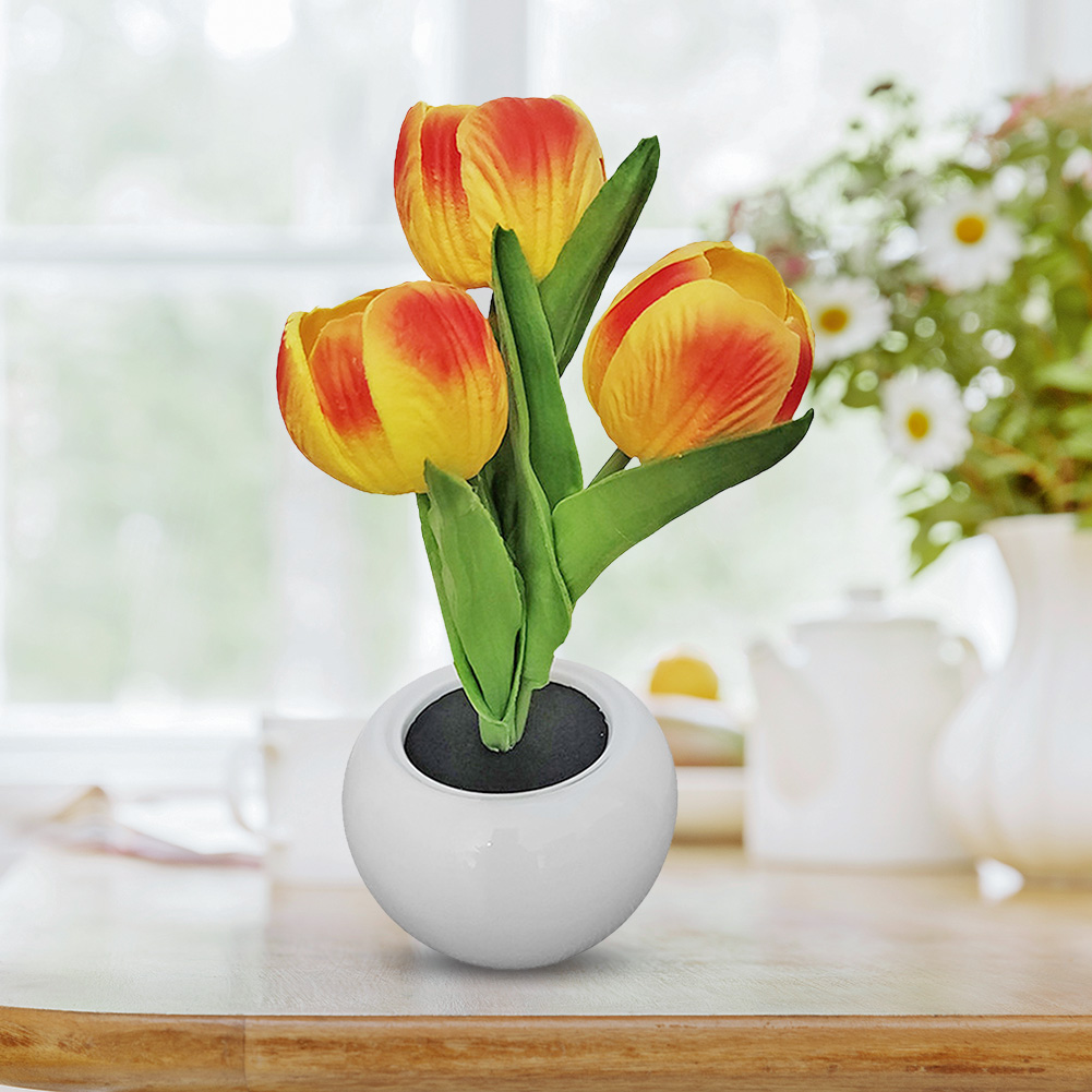 LED Tulip Lamp Night Romantic  - Wedding Led recension och pris