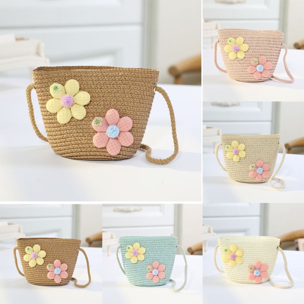 Handmade Woven Girl Flower Str - Flower Girl Basket recension och pris