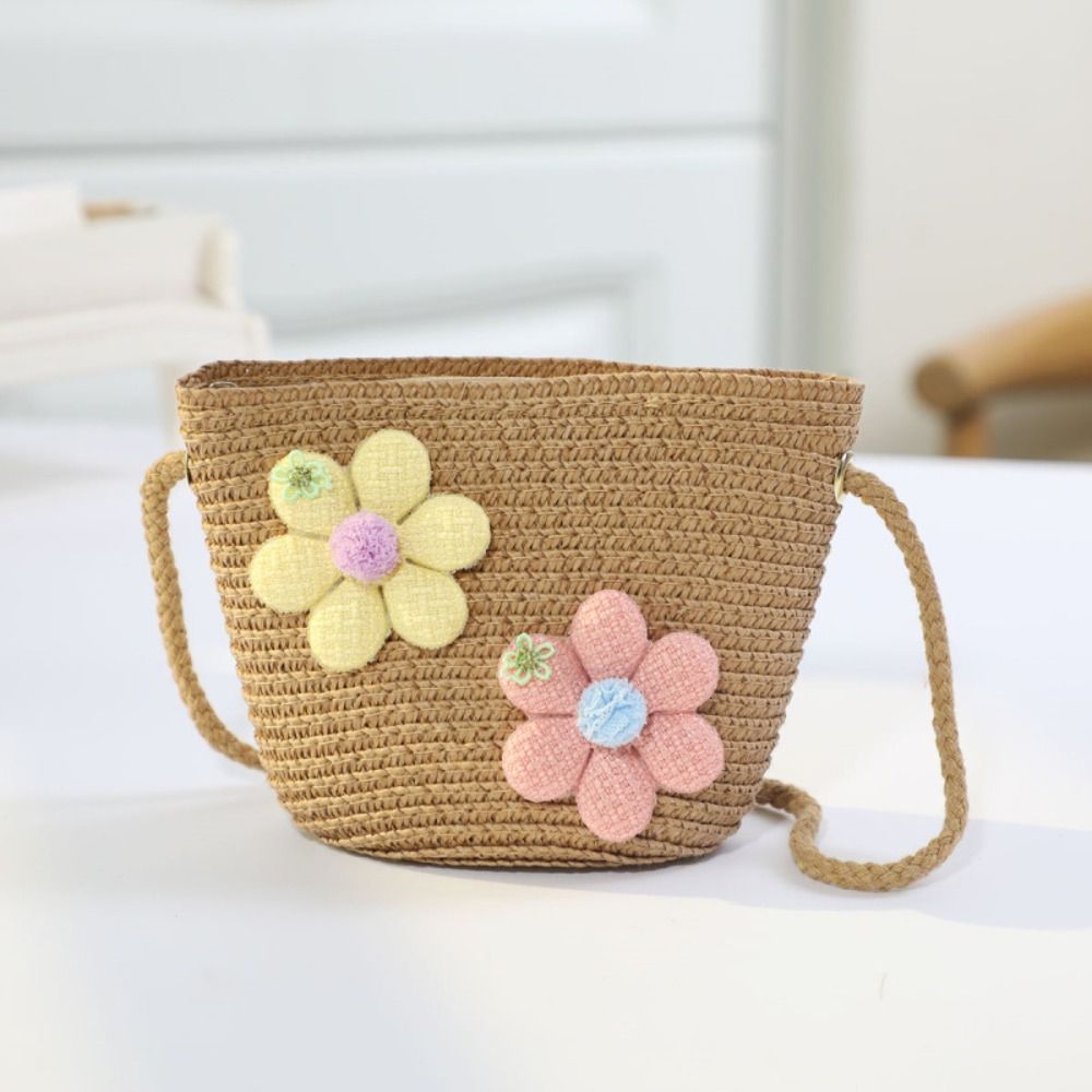 Handmade Woven Girl Flower Str - Flower Girl Basket recension och pris