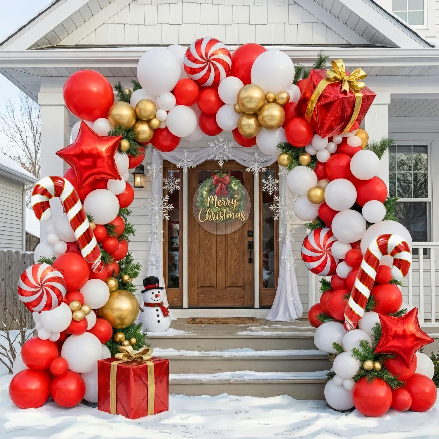 139PCS Christmas Balloon Arch  - Wedding Balloon Arch recension och pris