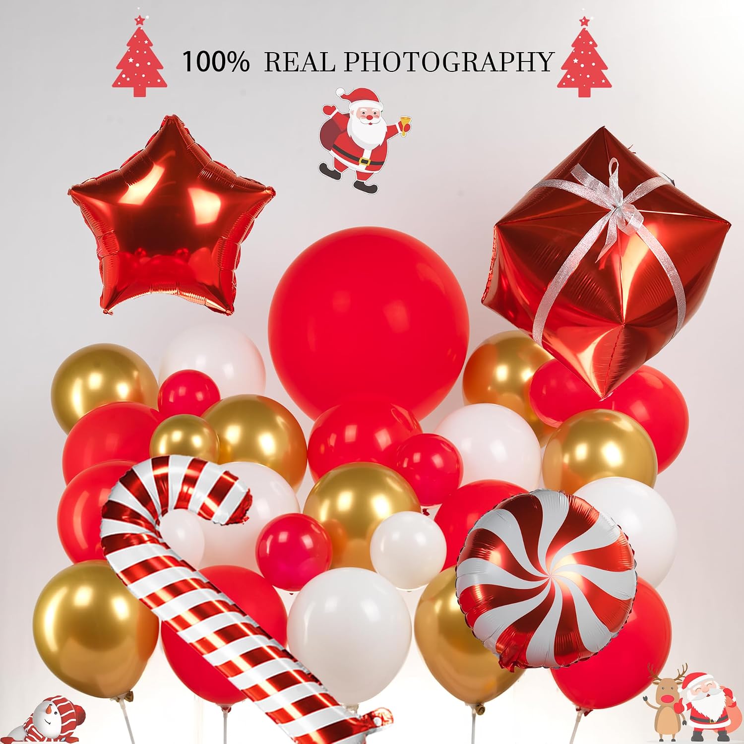 139PCS Christmas Balloon Arch  - Wedding Balloon Arch recension och pris