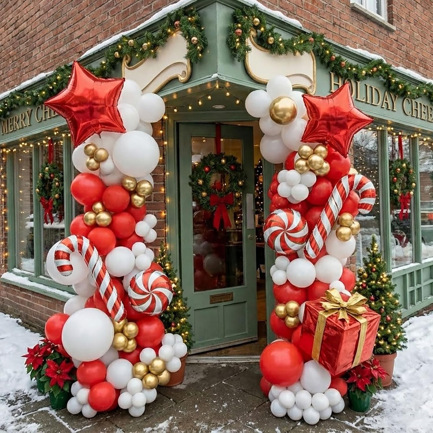 139PCS Christmas Balloon Arch  - Wedding Balloon Arch recension och pris