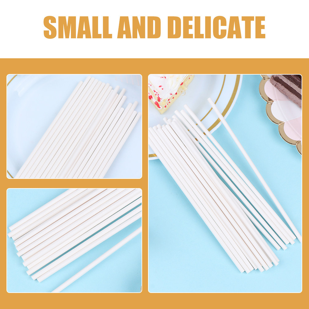 Paper Lollipop Sticks 300 Pack - Wedding Supply In Bulk recension och pris
