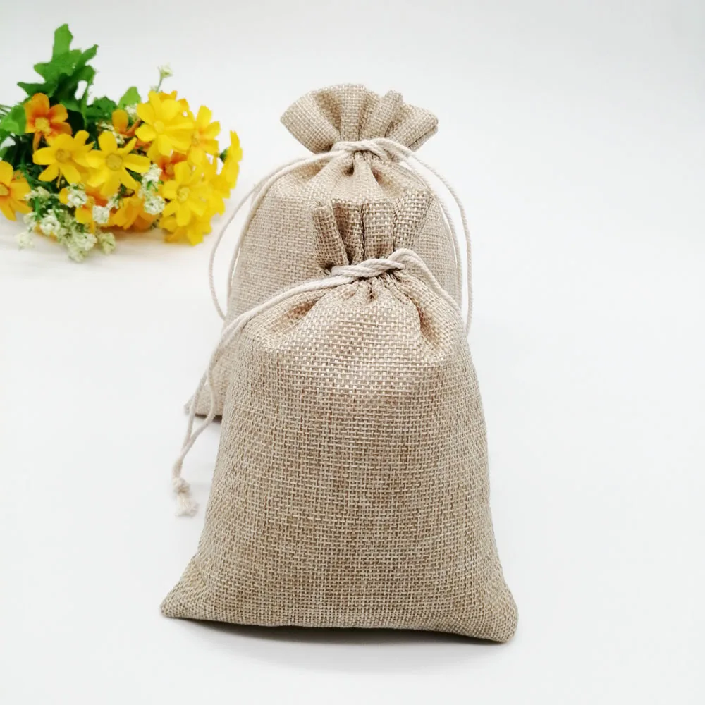 7x9cm Christmas Hessian Sack S - Wedding Solution recension och pris