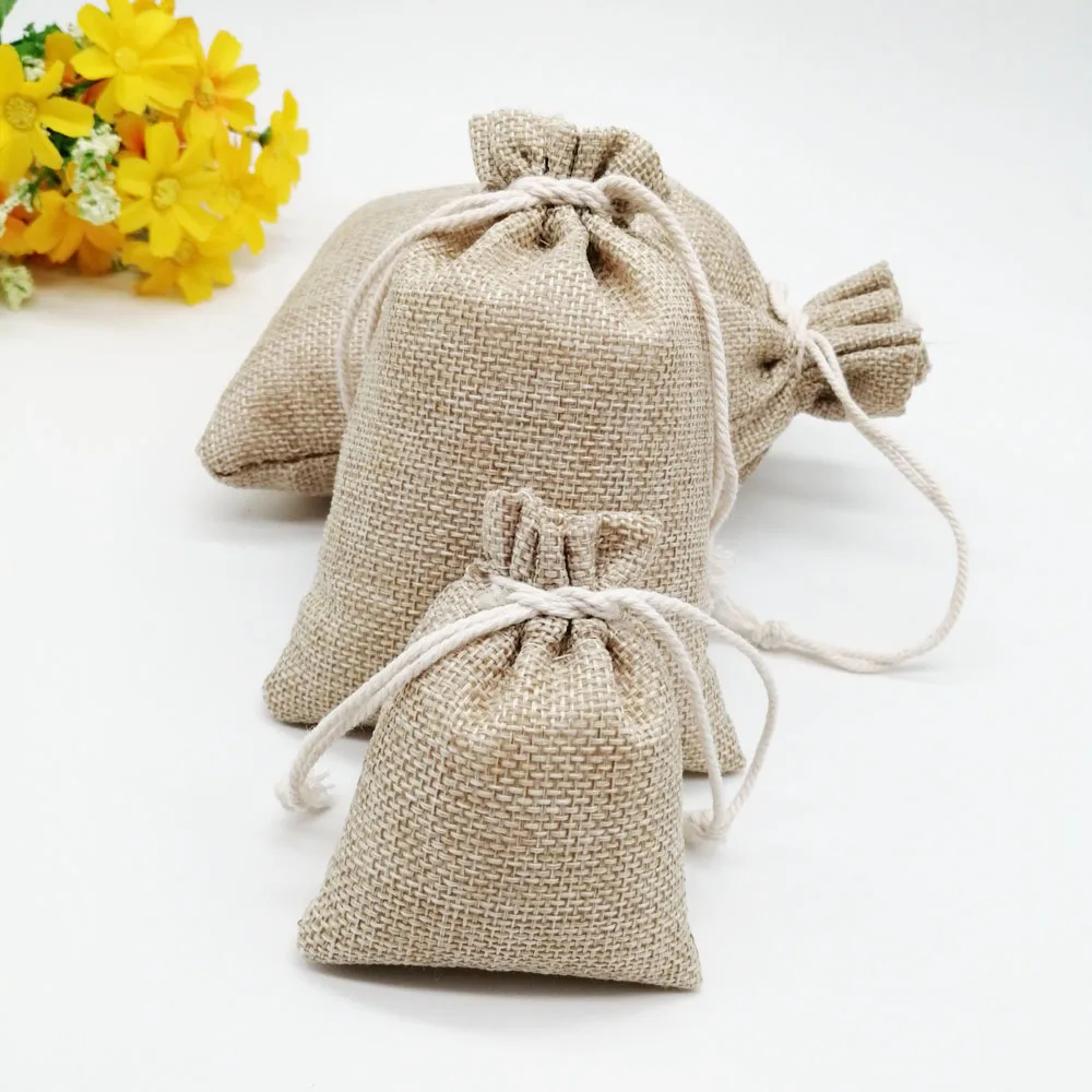 7x9cm Christmas Hessian Sack S - Wedding Solution recension och pris