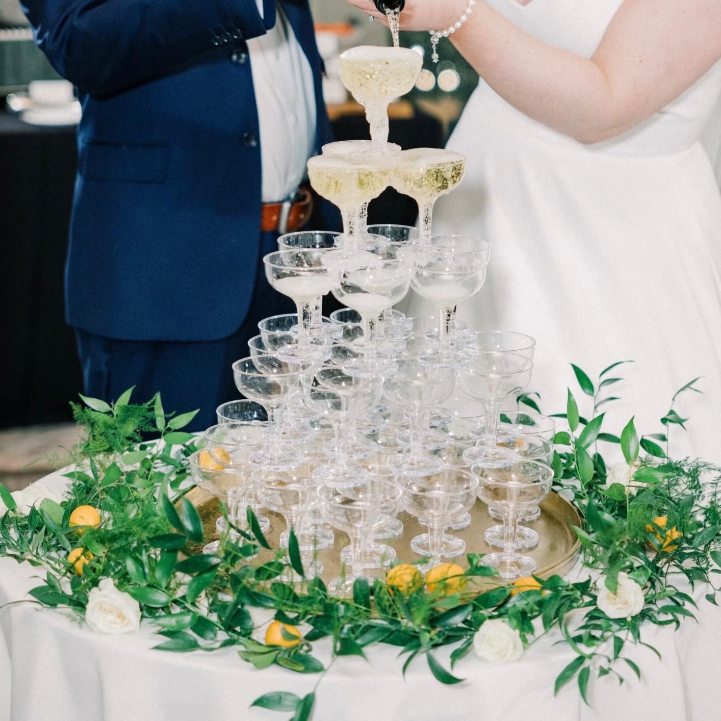 4/5/6 Tiers Wedding Champagne  - Champagne Tower Set recension och pris