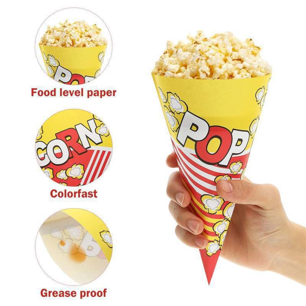 Conical Popcorn Paper Holder T - Wedding Supply In Bulk recension och pris