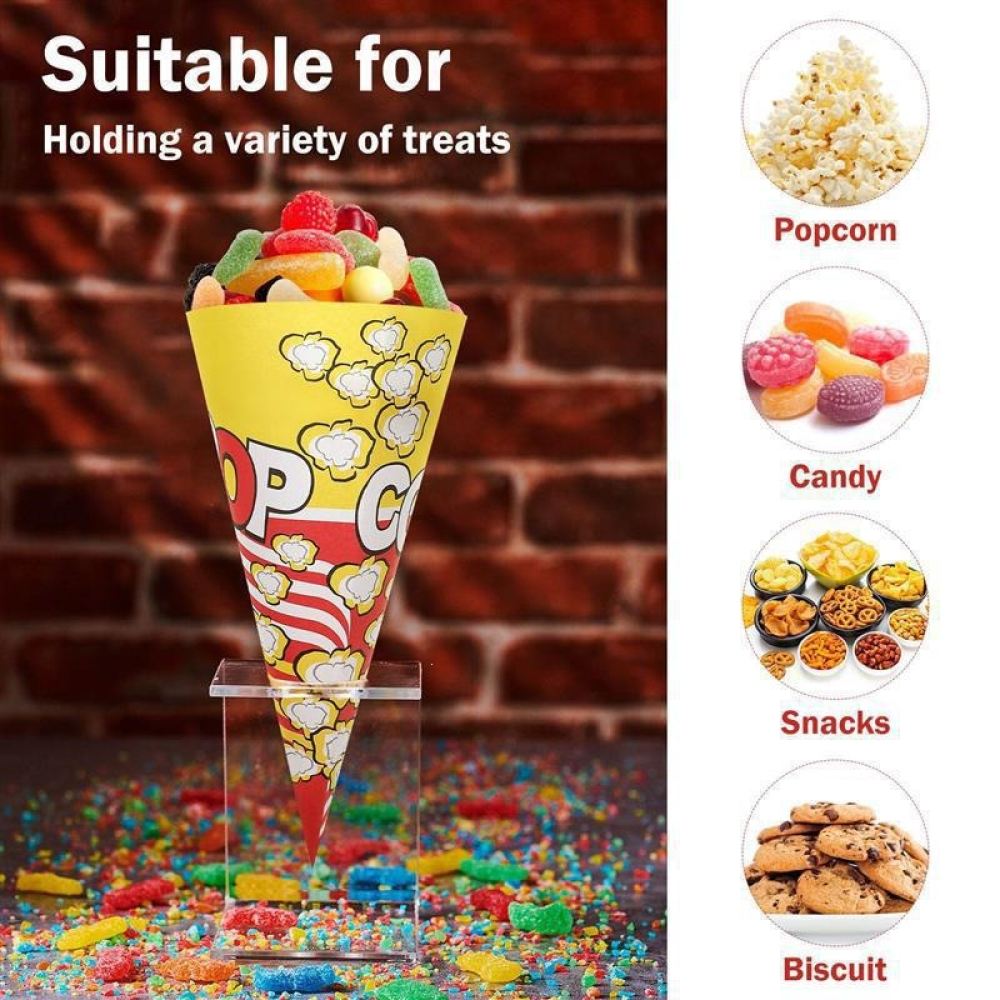 Conical Popcorn Paper Holder T - Wedding Supply In Bulk recension och pris