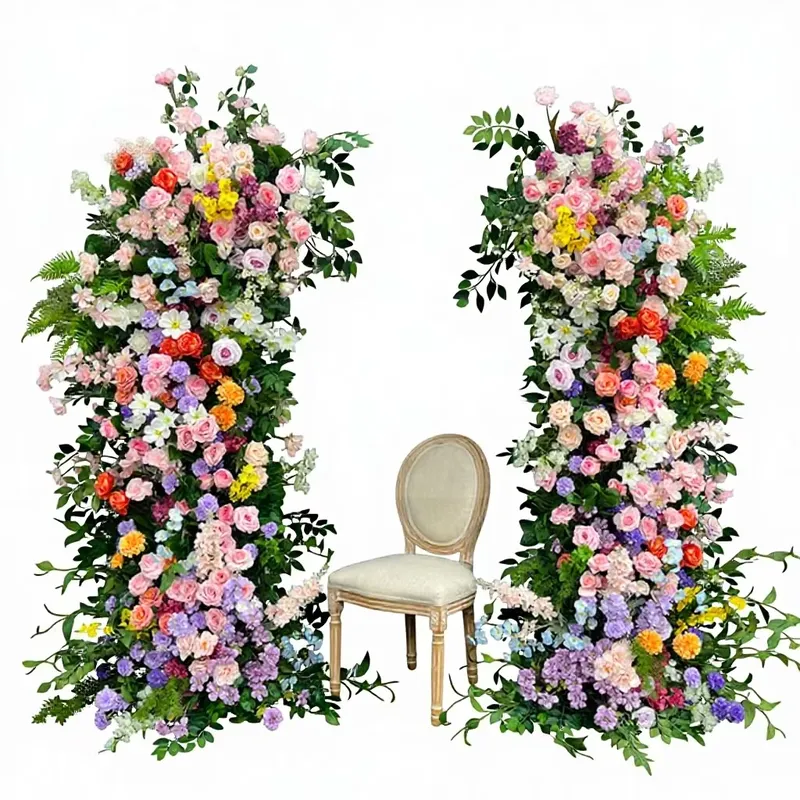Sunwedding Hot Sale Artificial - Wedding Arch Flower recension och pris