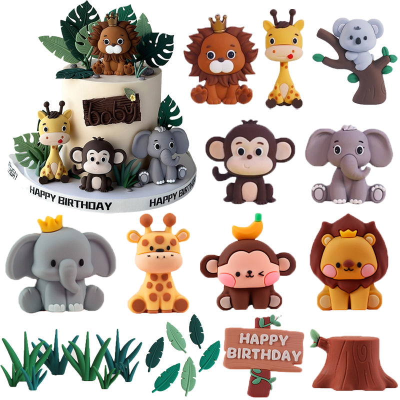 New Forest Jungle Animals Cake - Wedding Zoo recension och pris