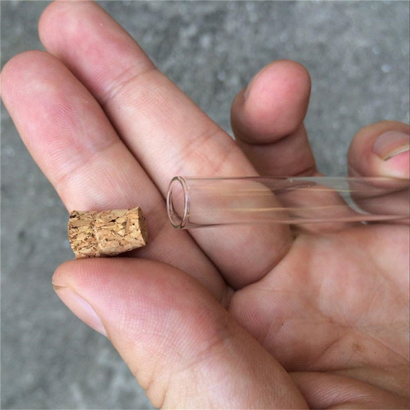 200pcs 10x75mm Transparent Gla - Wedding Zoo recension och pris