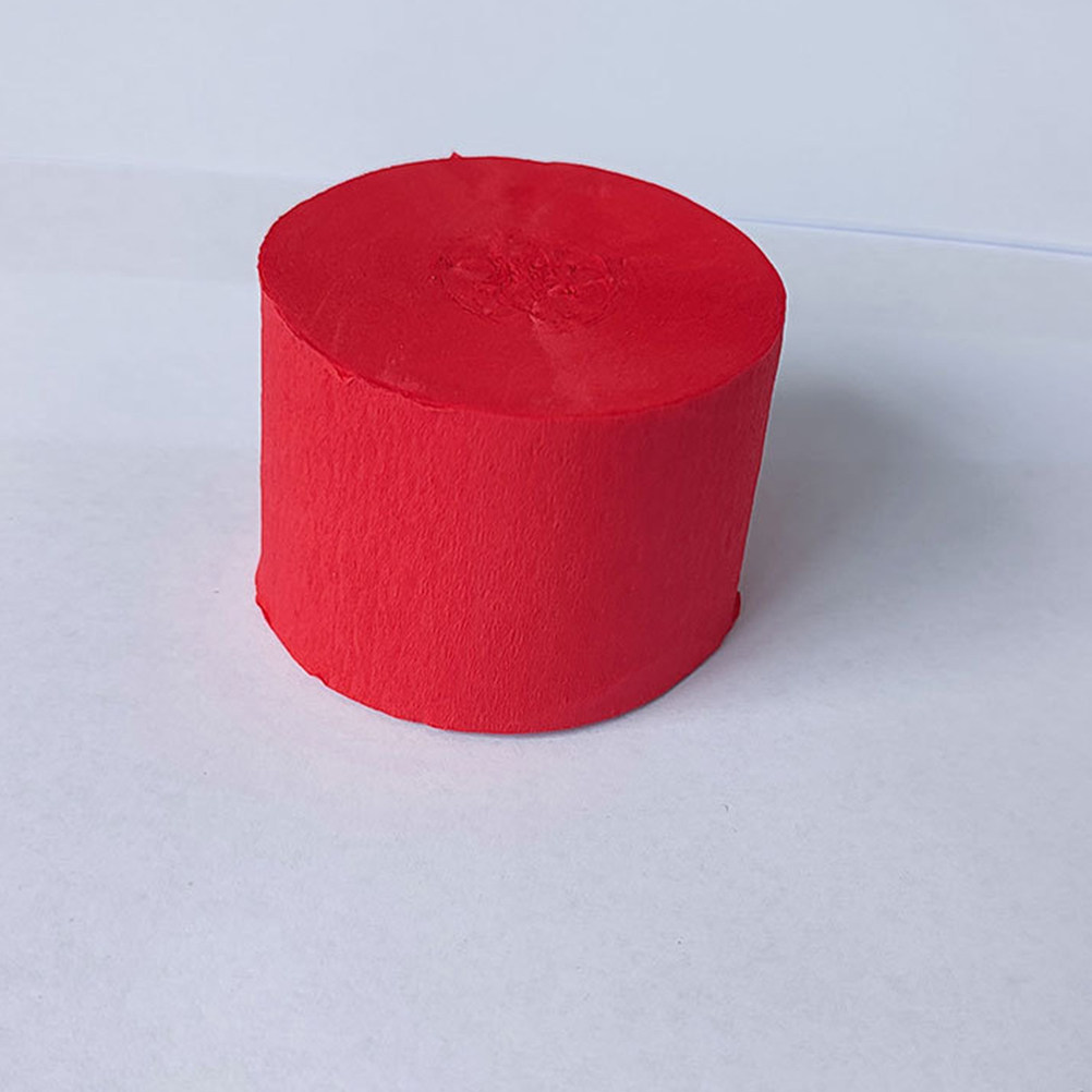 6 Rolls Crepe Paper Roll Multi - Wedding Supply In Bulk recension och pris
