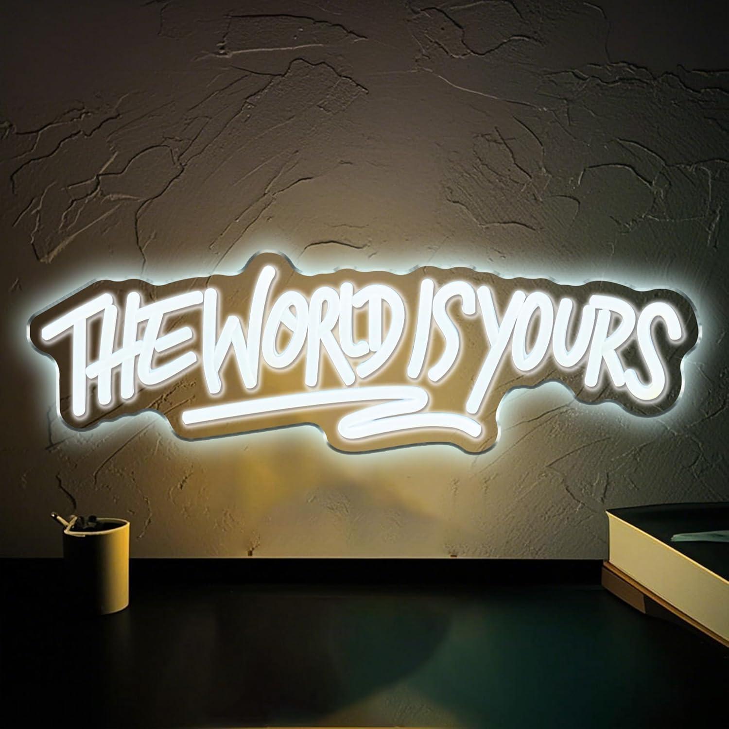The World is Yours Neon Sign U - Wedding Led recension och pris