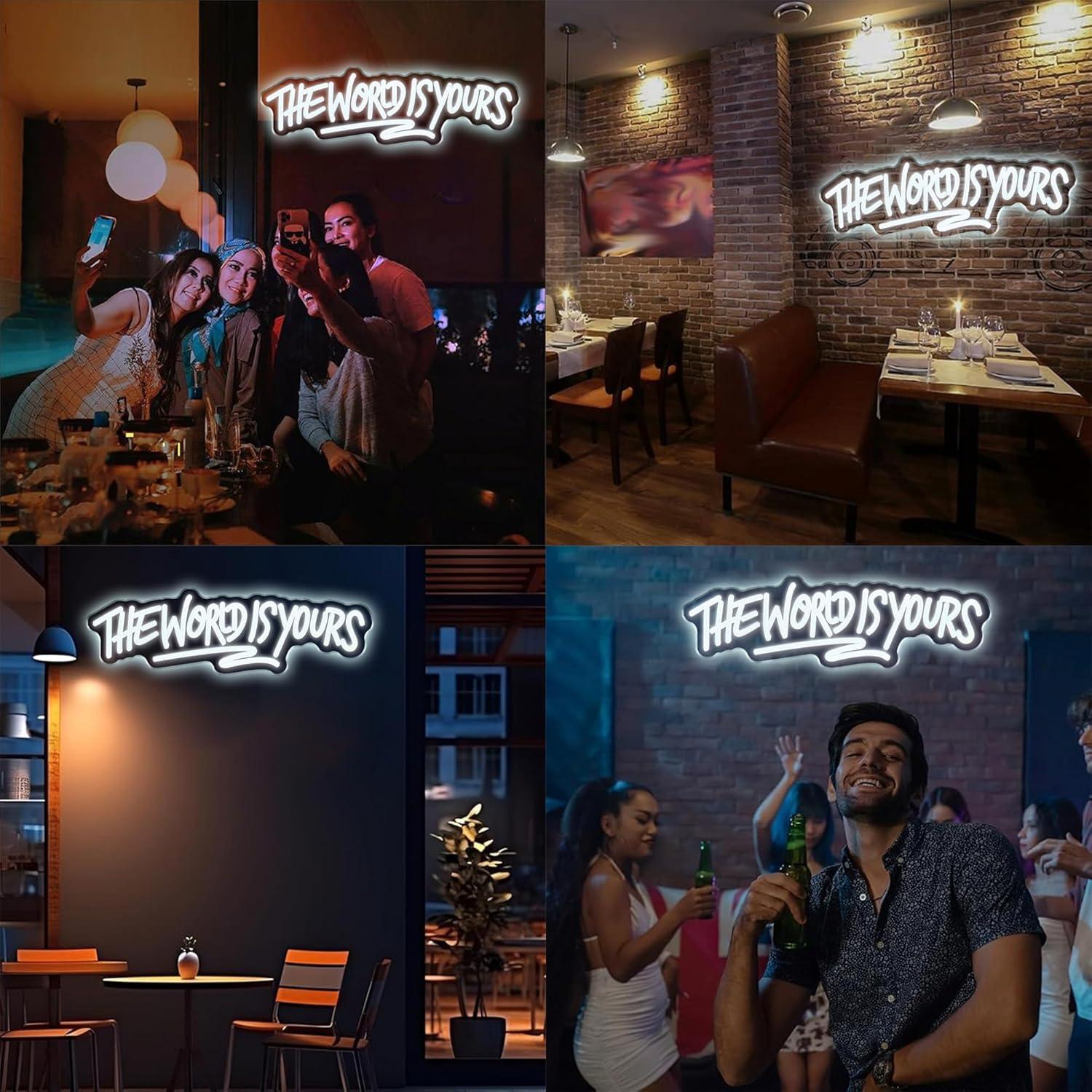 The World is Yours Neon Sign U - Wedding Led recension och pris