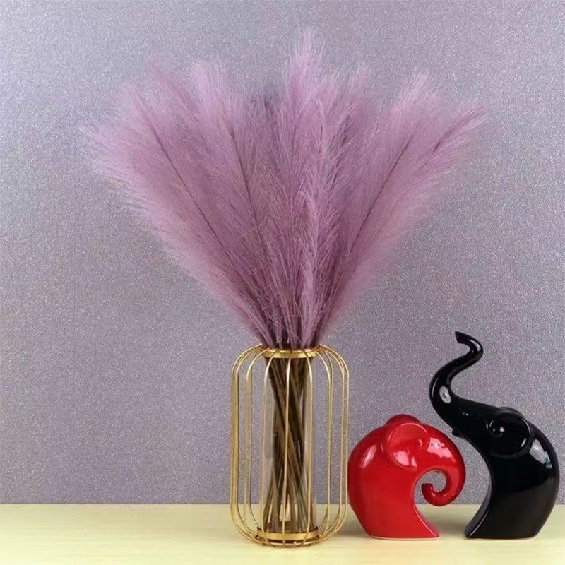 10PCS Artificial Pompous Grass - Flower Girl Basket recension och pris