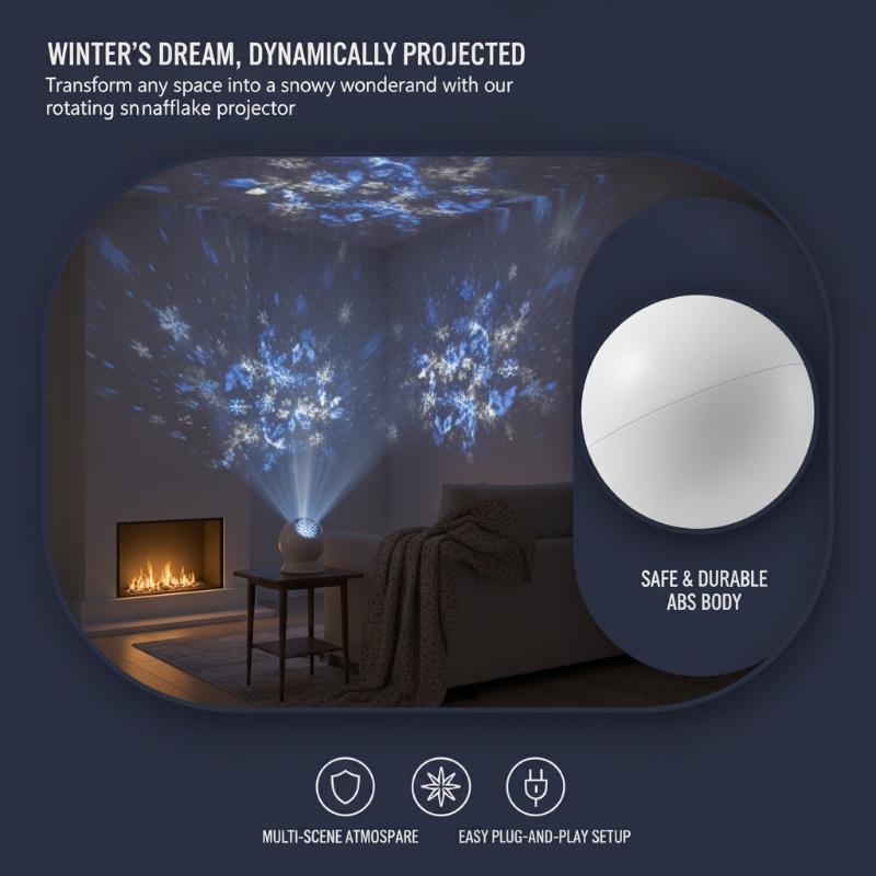 Christmas Snowflake LED Projec - Wedding Led recension och pris
